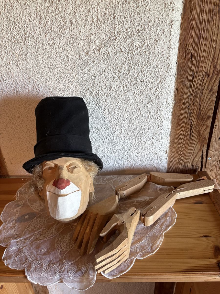 Puppen: Clown Holzkopf – Gebraucht aus Schönenberg ZH von Roxana8820