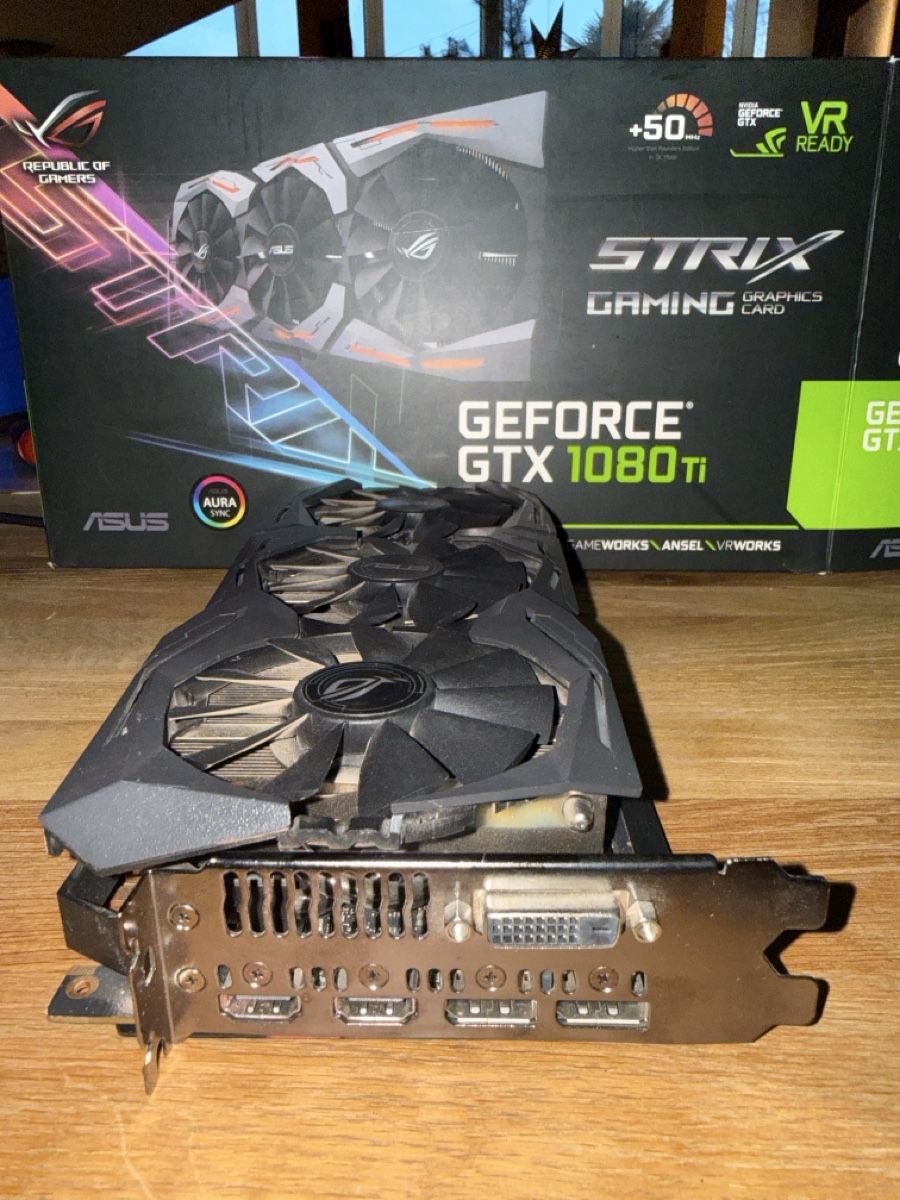 Asus Schede grafiche: ROG Strix GeForce GTX 1080Ti (16) – Usato da Baar venduto da Accenta 2
