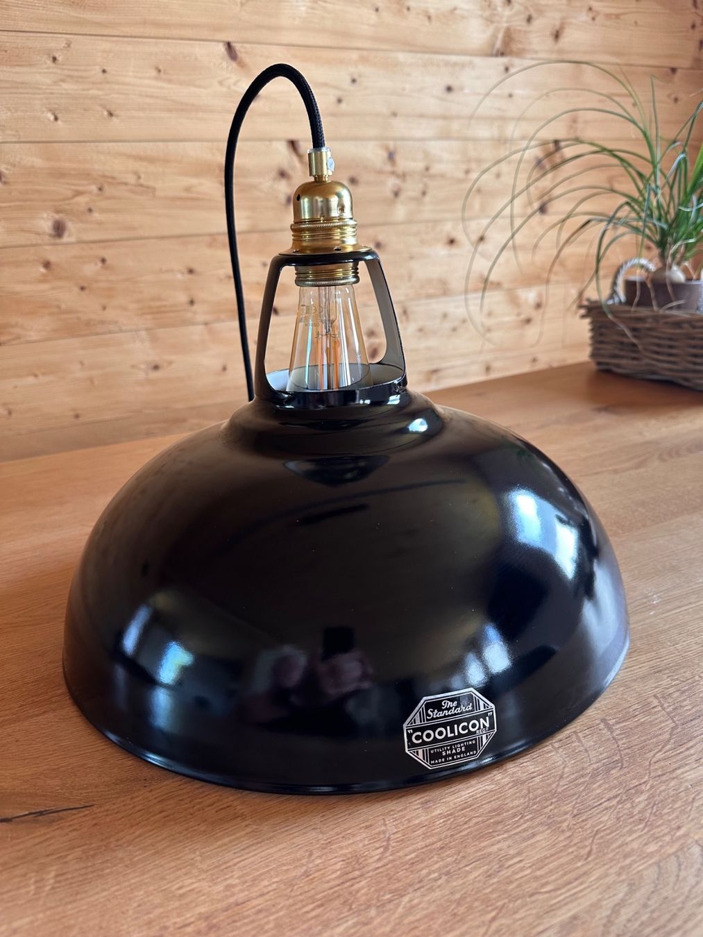 Edison Lampade: EDISSON Designer Lampe - Undergrund Jet Black – Usato da Gränichen venduto da gulsen01