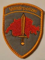 Militar Polizei Abzeichen Badge Klett neu