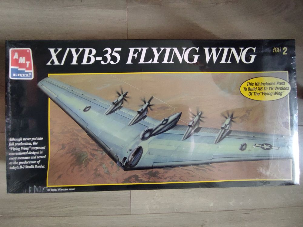 Northtrop X/YB-35 Flying Wing, Bausatz von AMT 1/72 (Neu und ...