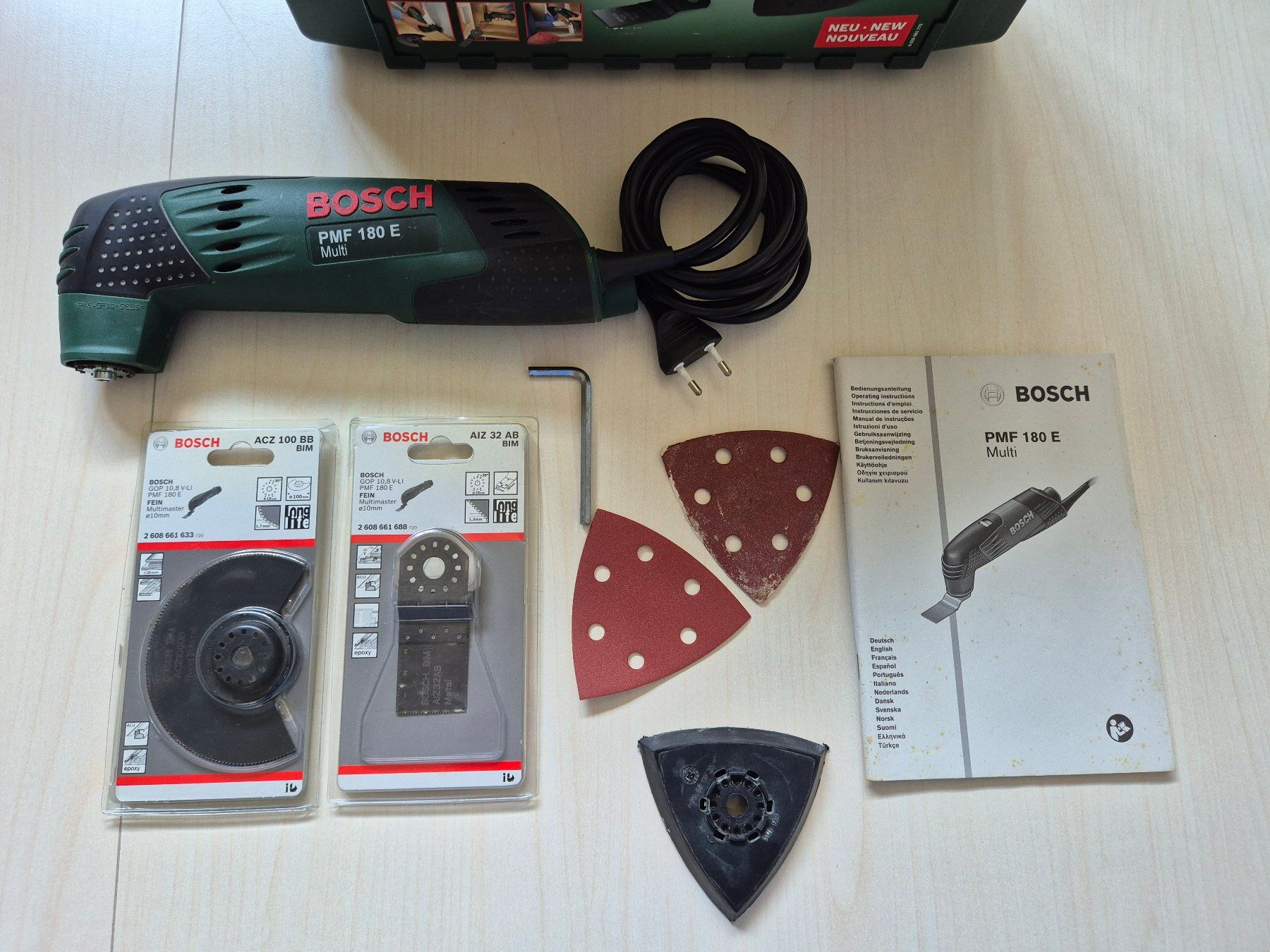 Bosch Tutti gli attrezzi: Bosch Oszillierer PMF 180 E Multi – Usato da Oensingen venduto da Disi5 1