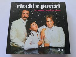 Cd Ricchi et Poveri - La nostra storia Best of 3 CDs
