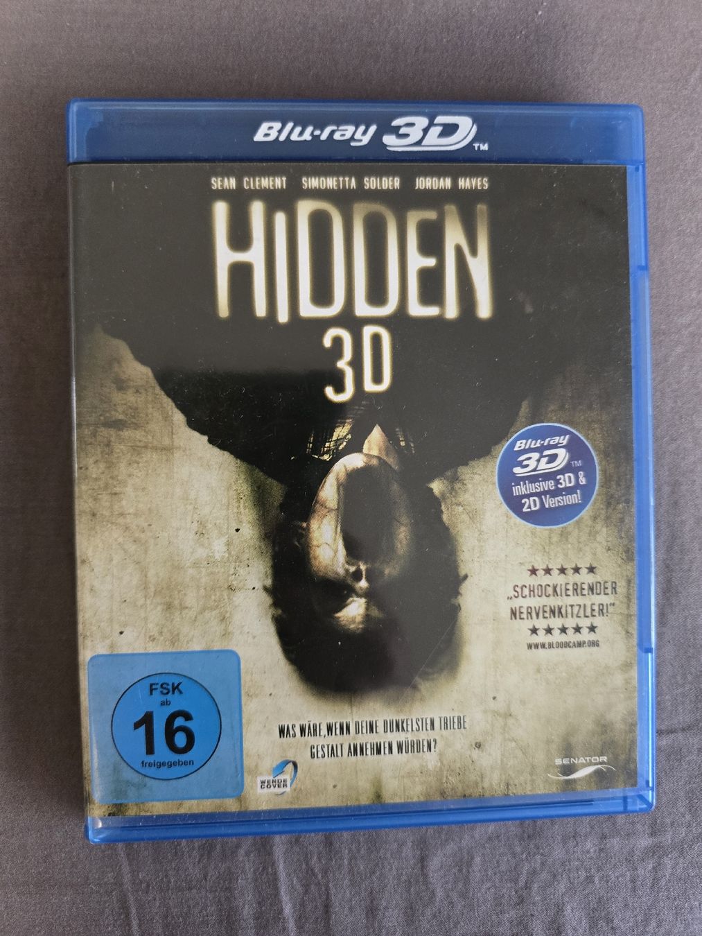 Tous les DVDs: Blue-Ray Disc - Hidden 3D – D'occasion à Zug par nic_wlj8