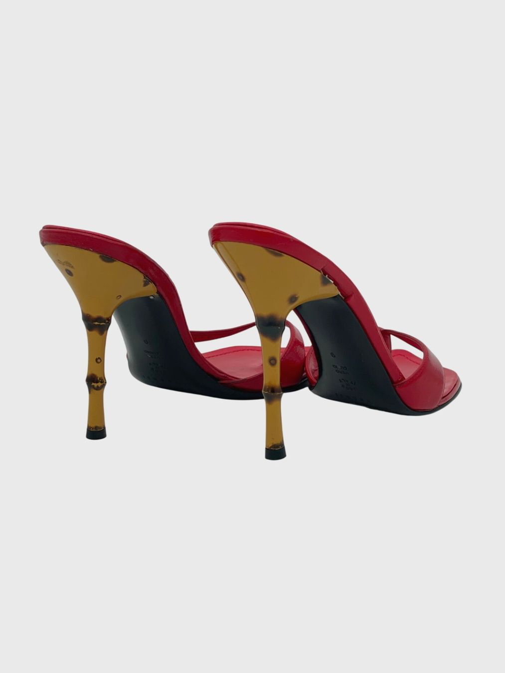 Casadei Scarpe da donna: Casadei Bamboo Sandale mit Absatz EU 38 Rot – Nuovo (secondo la descrizione) da Zürich venduto da shoe_shop 3
