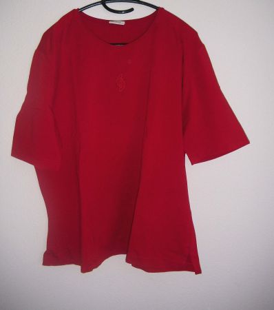Stretch - T-Shirt, Rot, Gr. 48 * dELMOd *