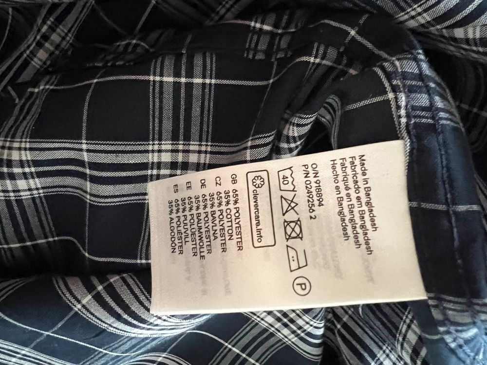 H&M Chemises: H&M Herrenhemd, Grösse S – D'occasion à Riehen par edu_92w7 2
