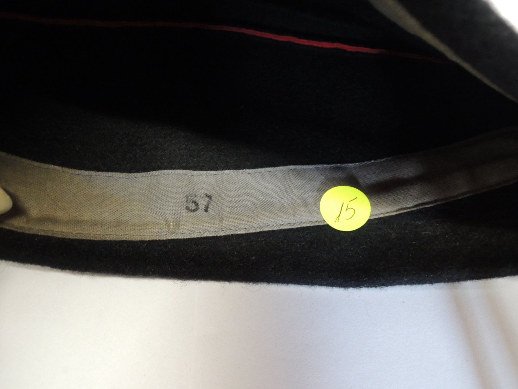 Uniformi: Schweizer Uniformmütze  Gr. 57 – Usato da Uznach venduto da Othmar52 2