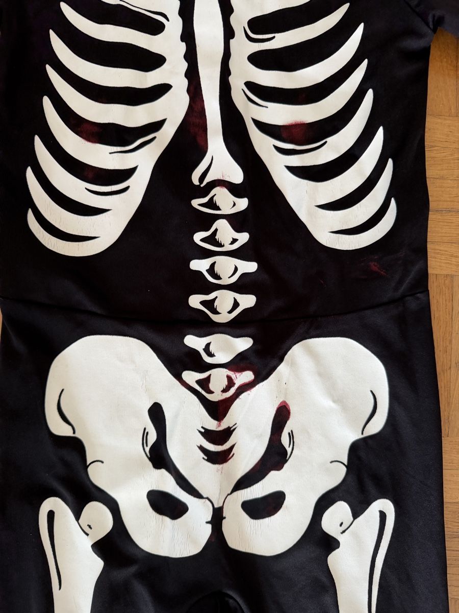 Costumi: Halloweenkostüm Skelett Gr. 122/128 – Usato da Aarau venduto da Tam6 5