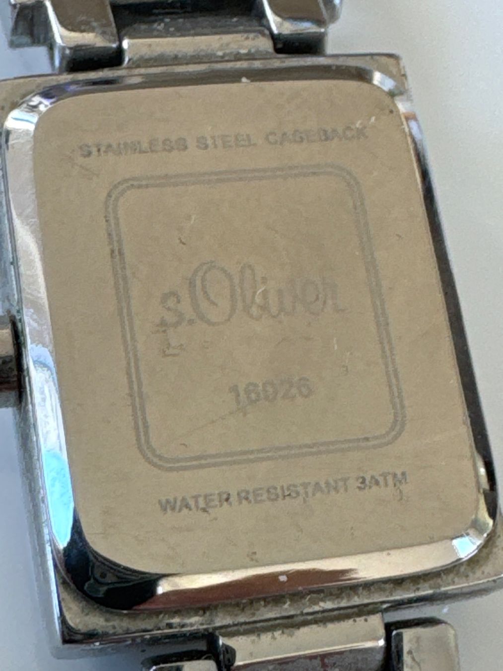 Orologi: S.Oliver Damenuhr, silberfarben, defekt – Difettoso da Zürich venduto da L_12 2