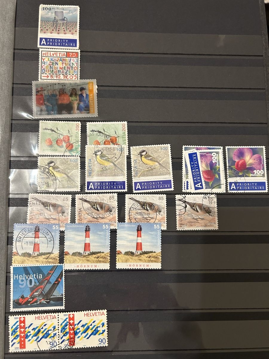 Tutti i francobolli: Briefmarken wie auf Bilder – Usato da Wattwil venduto da Uh23 2