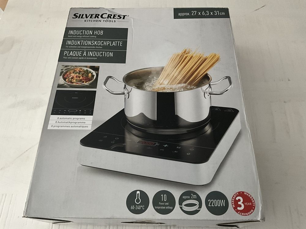 Induktionskochplatte »SIKP 2200 A1«, 2200 W Neu (Neu (gemäss ...