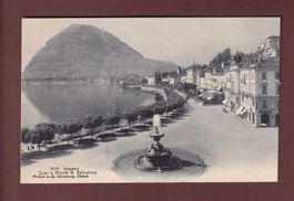 LUGANO - Fontana Bossi - Quai
