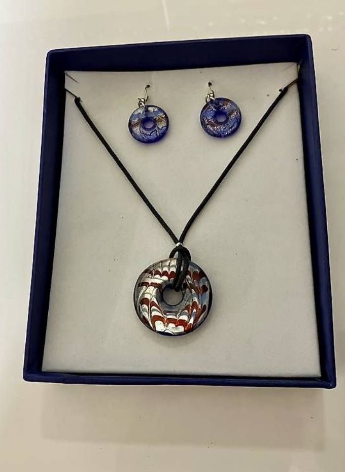 Catenine: kette mit passenden Ohrringen neu! – Nuovo e nell'imballaggio originale da Zürich venduto da fioredivita 6