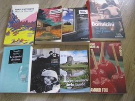 Lot de 8 Romans : Bonvicini, Hope, etc...