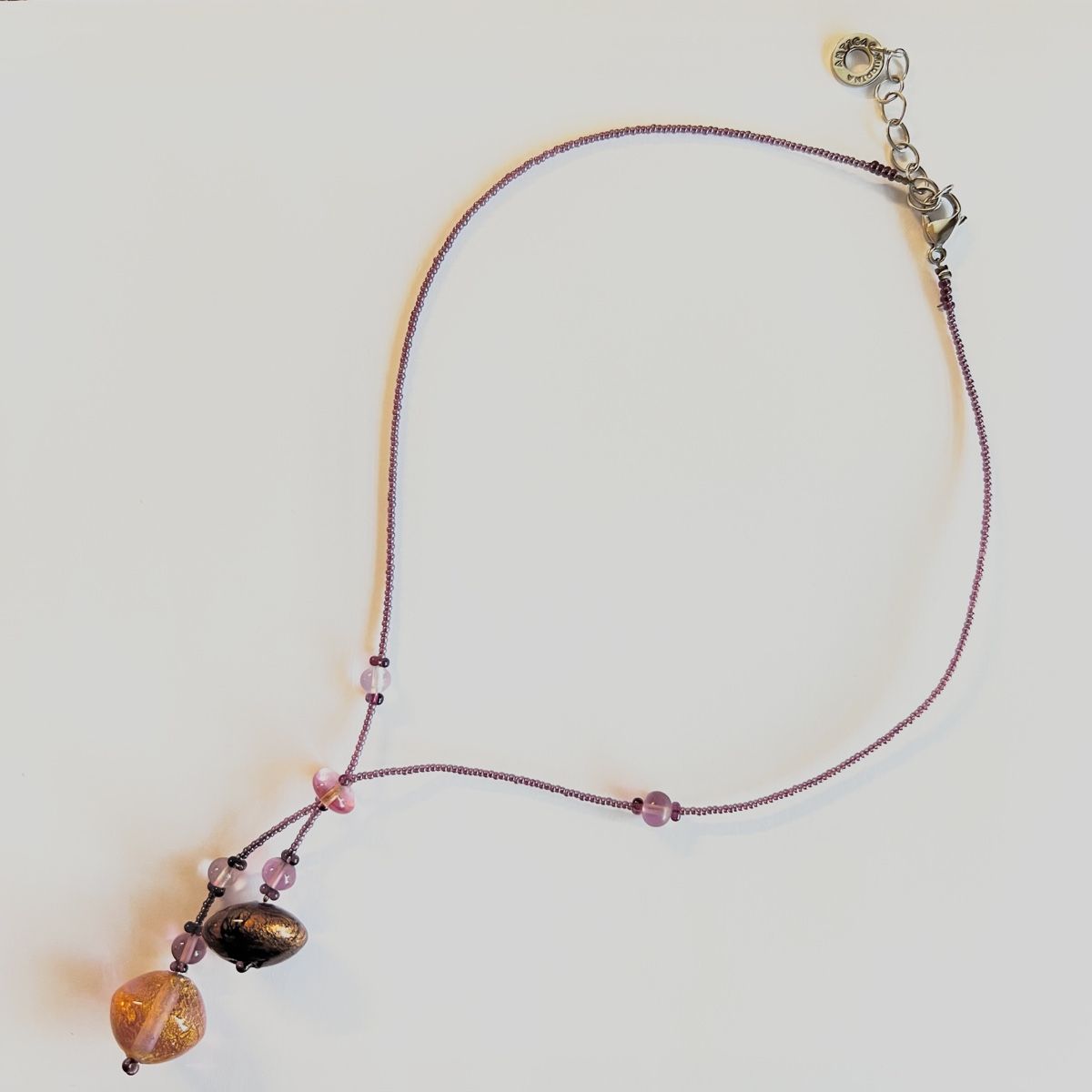 Murano Catenine: Collana di perline Antica Murrina – Usato da Sorengo venduto da LaVale