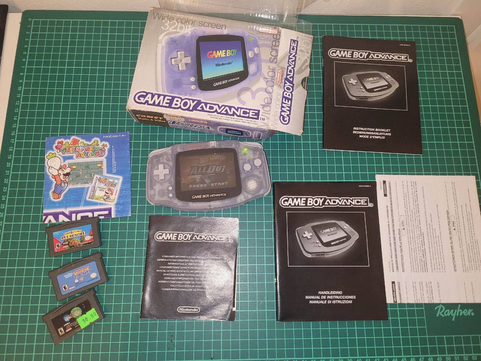 Nintendo Game Boy Advance - complete in box - games! in ovp (Neu ...