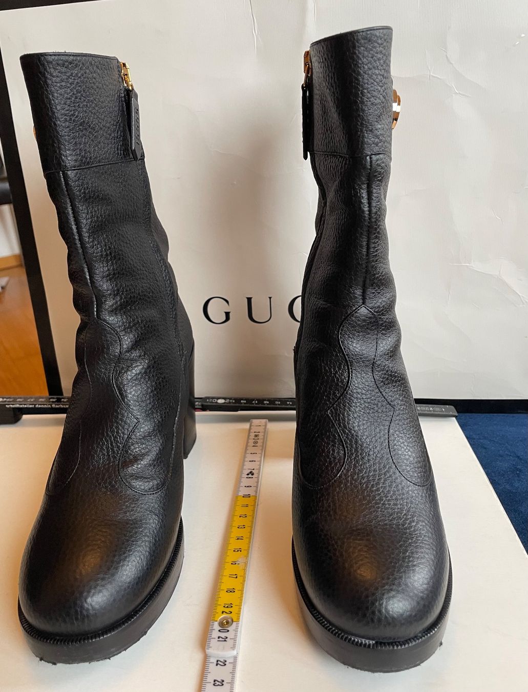 Gucci Scarpe da donna: Gucci Leder Stiefel Gr 37.5 – Usato da Unterengstringen venduto da DeaundHeinz 3