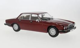 Modellauto Jaguar XJ dunkelrot  1:18 neu