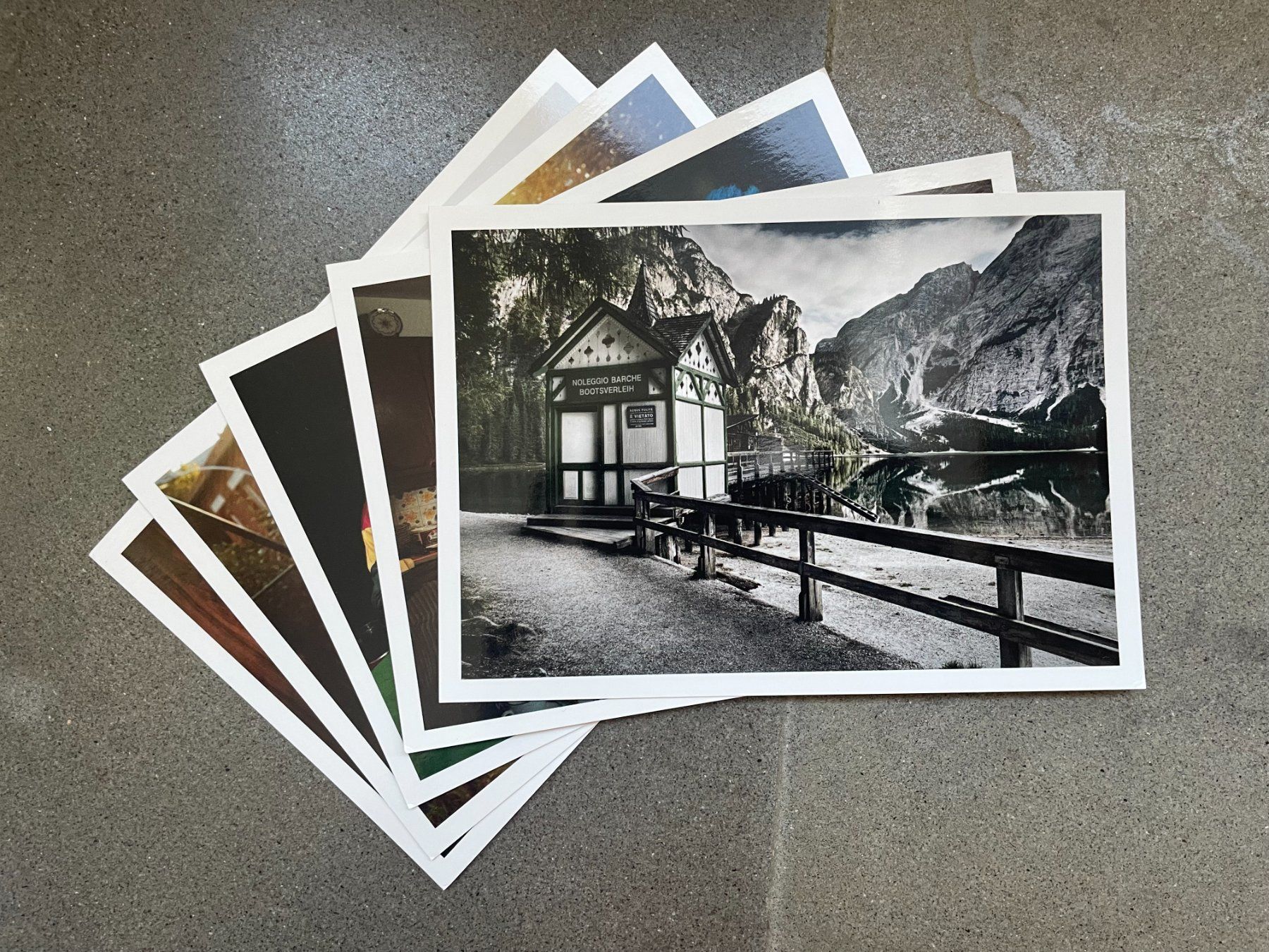 Ansichtskarten: 5 Kunstpostkarten Waldmann Solar Fotografie Set – Gebraucht aus Zofingen von angito