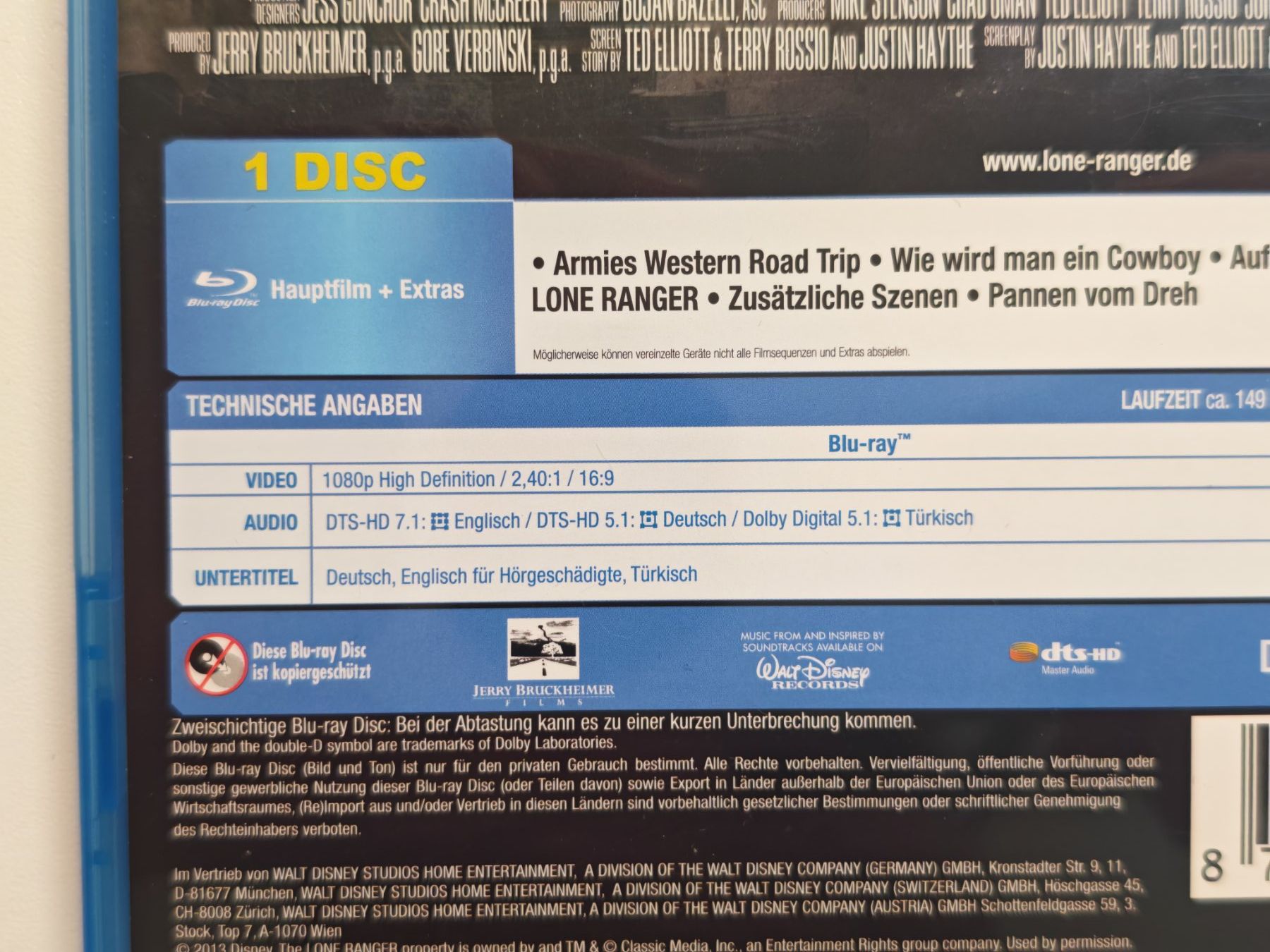 Alle DVDs: Lone Ranger – Gebraucht aus Liestal von Kratzilla 3
