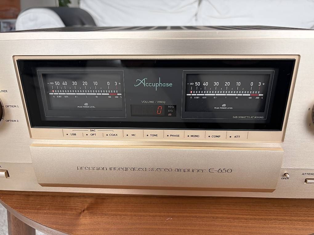 Amplificatori: Accuphase E-650 Vollverstärker – Usato da Zürich venduto da cutyswiss