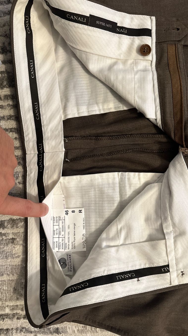 Pantaloni: Canali Hose Neu – Nuovo e nell'imballaggio originale da Rümlang venduto da Dripsale 2