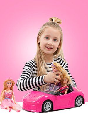 Bambole: Puppe - LAUREN in Auto – Nuovo e nell'imballaggio originale da Biel/Bienne venduto da Spiel-Markt 1
