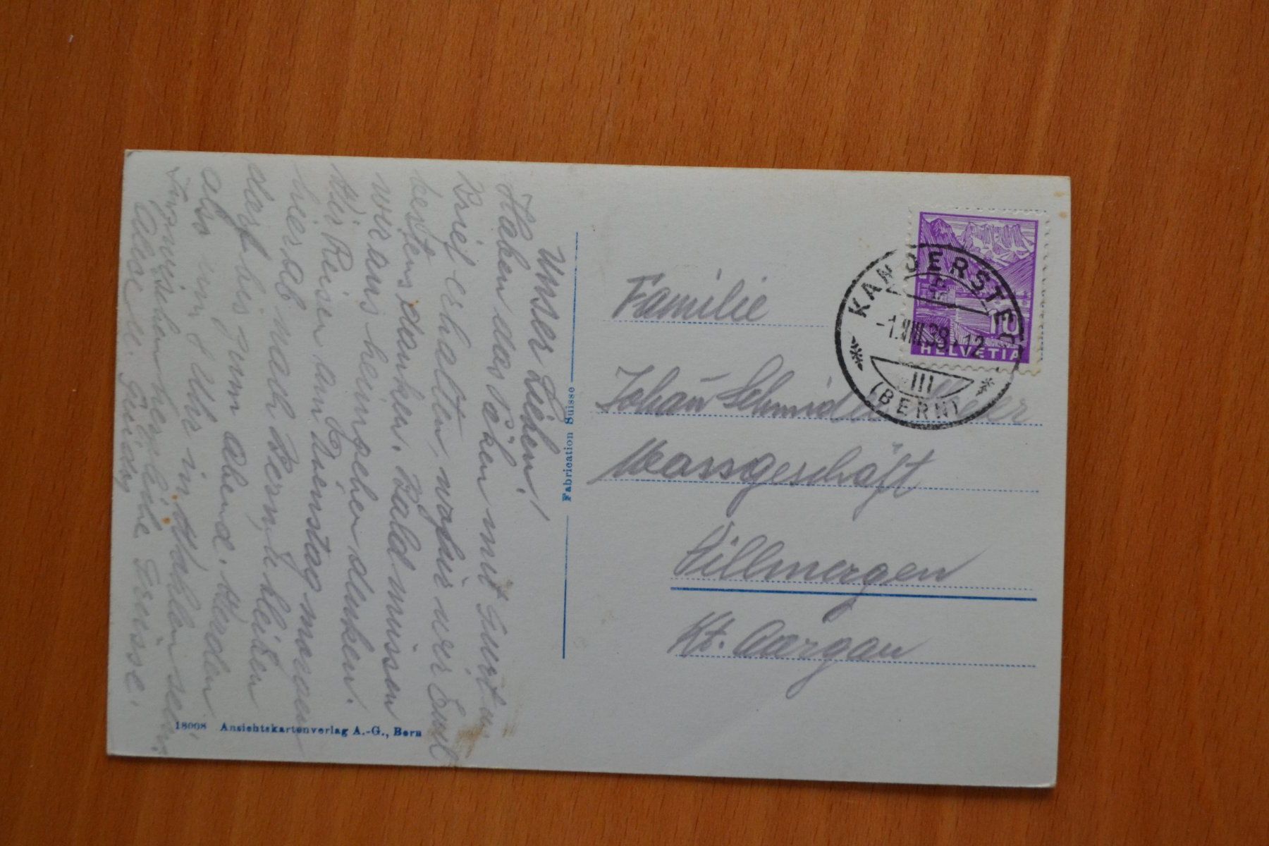 Cartes postales: AK Gasterntal Gasterntalstrasse BE – D'occasion à Beinwil am See par kajak55 1