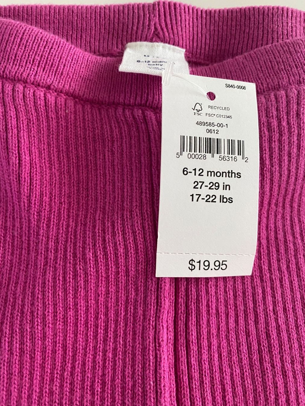 Gap Pantaloni: Baby Gap pants 6-12 months – Nuovo e nell'imballaggio originale da Täuffelen venduto da RoyaltyBrown 3