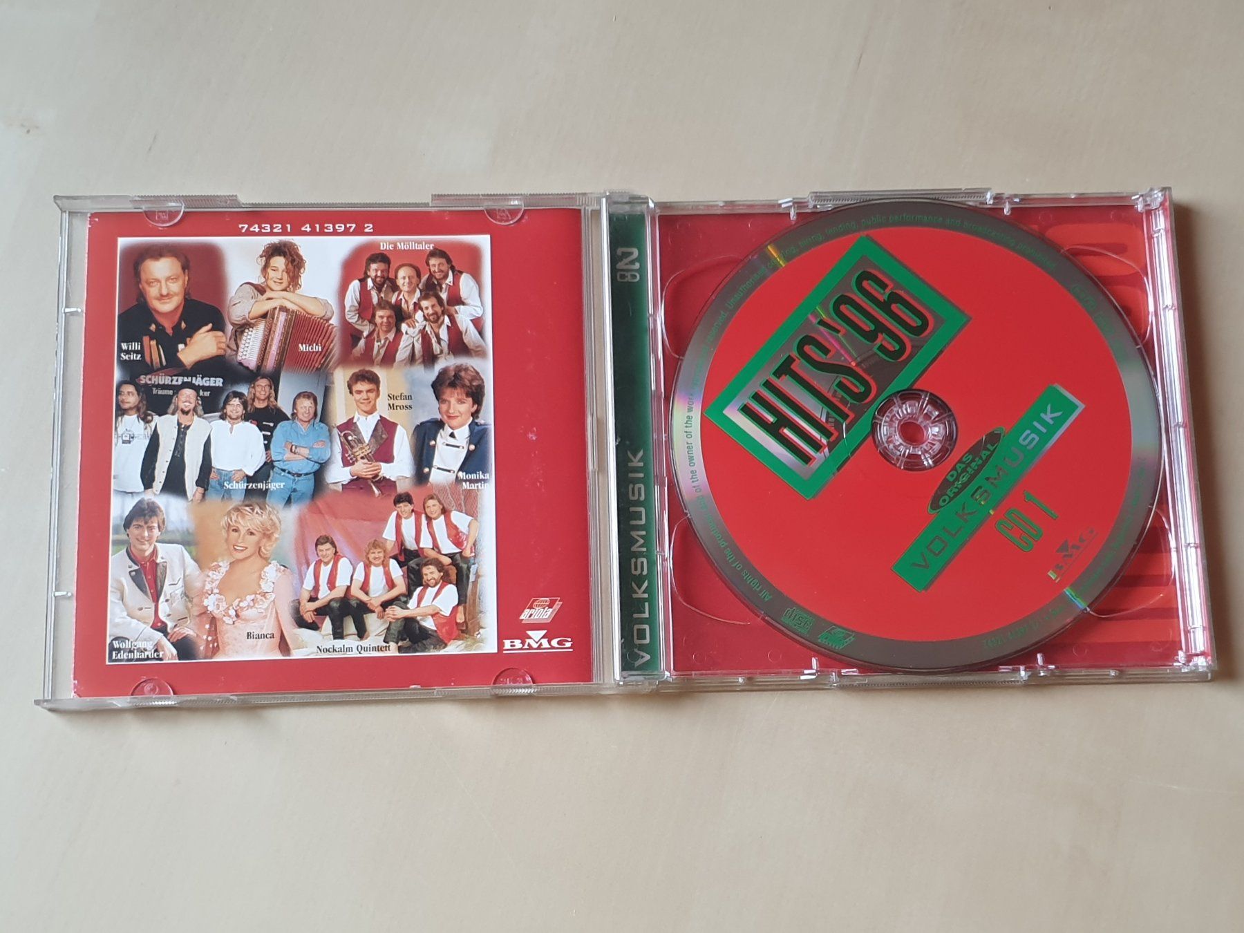 CD: Hits 96 Volksmusik – Usato da Stansstad venduto da collectorsshop 2