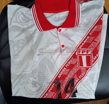 Fussballshirt Peru Nationalmannschaft 2006 L