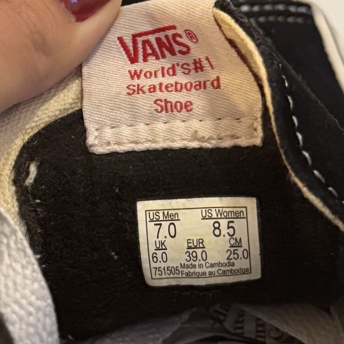 Vans Scarpe da uomo: Vans Skate Sk8-Hi – Usato da Goldach venduto da elijah2000 5