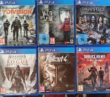 6 PS4 Spiele Konvolut gebraucht guter Zustand spielbar