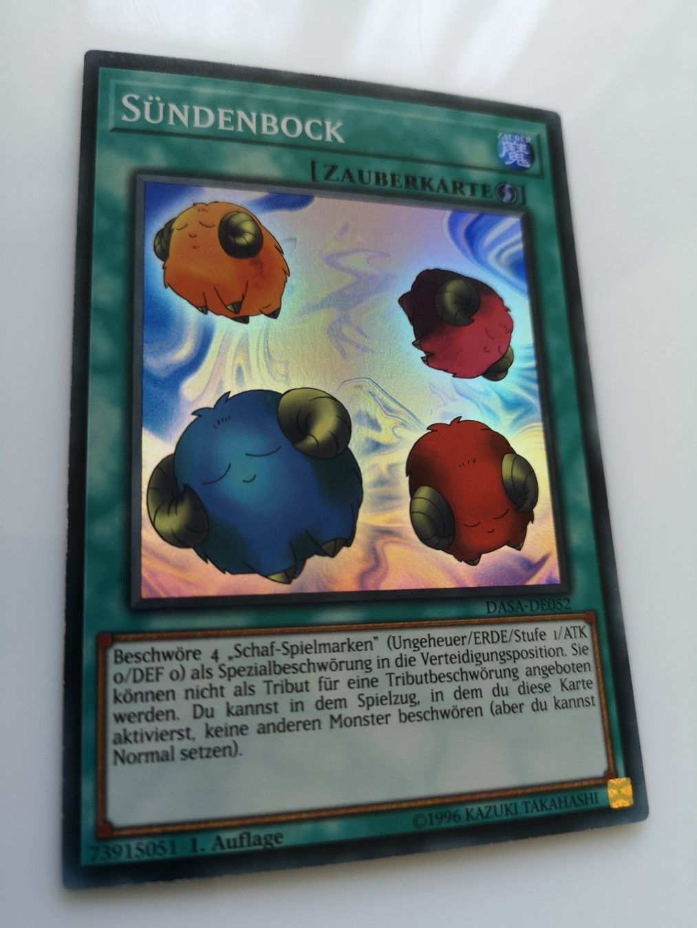 Yugioh Carte collezionabili: Sündenbock / Super-Rare / 1.Auflage – Nuovo (secondo la descrizione) da Boswil venduto da ShoppingCenterCity 2