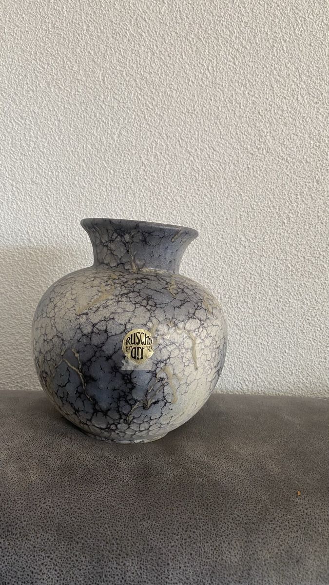Vasi & Recipienti: Formschöne Ruscha Art Keramikvase Vintage – Usato da Zürich venduto da Timi80 8