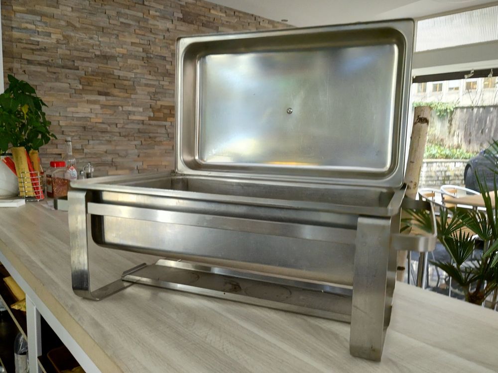 6 STÜCK CHAFING DISH CATERING WARMHALTEBEHÄLTER PROFI Kaufen auf Ricardo