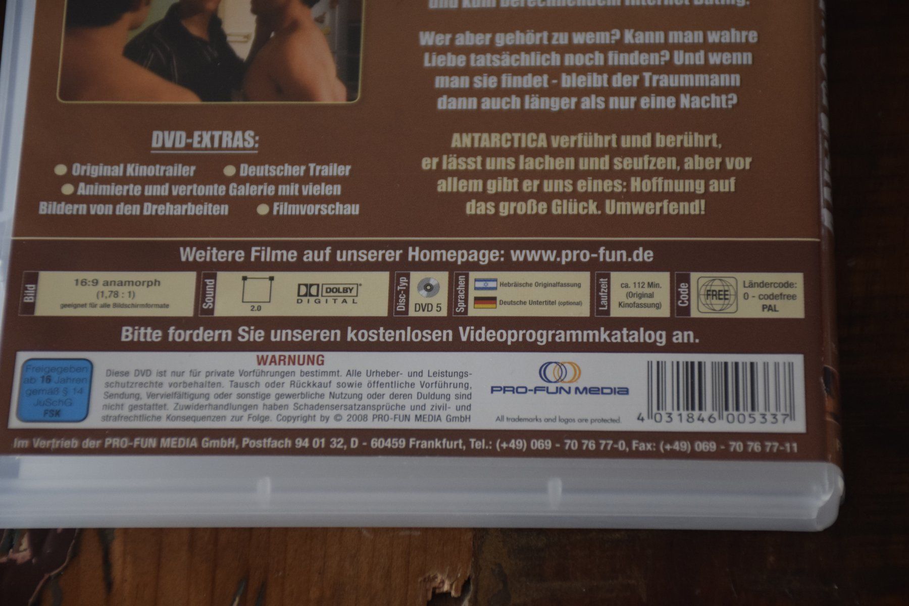 Alle DVDs: ANTARCTICA ...LÄSST HERZEN SCHMELZEN – Gebraucht aus Wetzikon ZH von Wetzicardo25 3