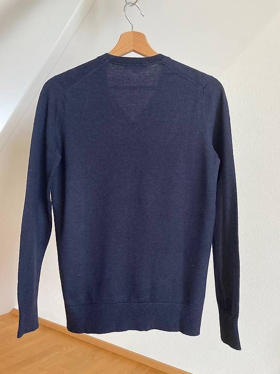 Pullover & Sweatshirts: Dünner Tommy Hilfiger Wollpullover schwarzblau Gr S NEU – Neu (gemäss Beschreibung) aus Zürich von hauszwoelf 1