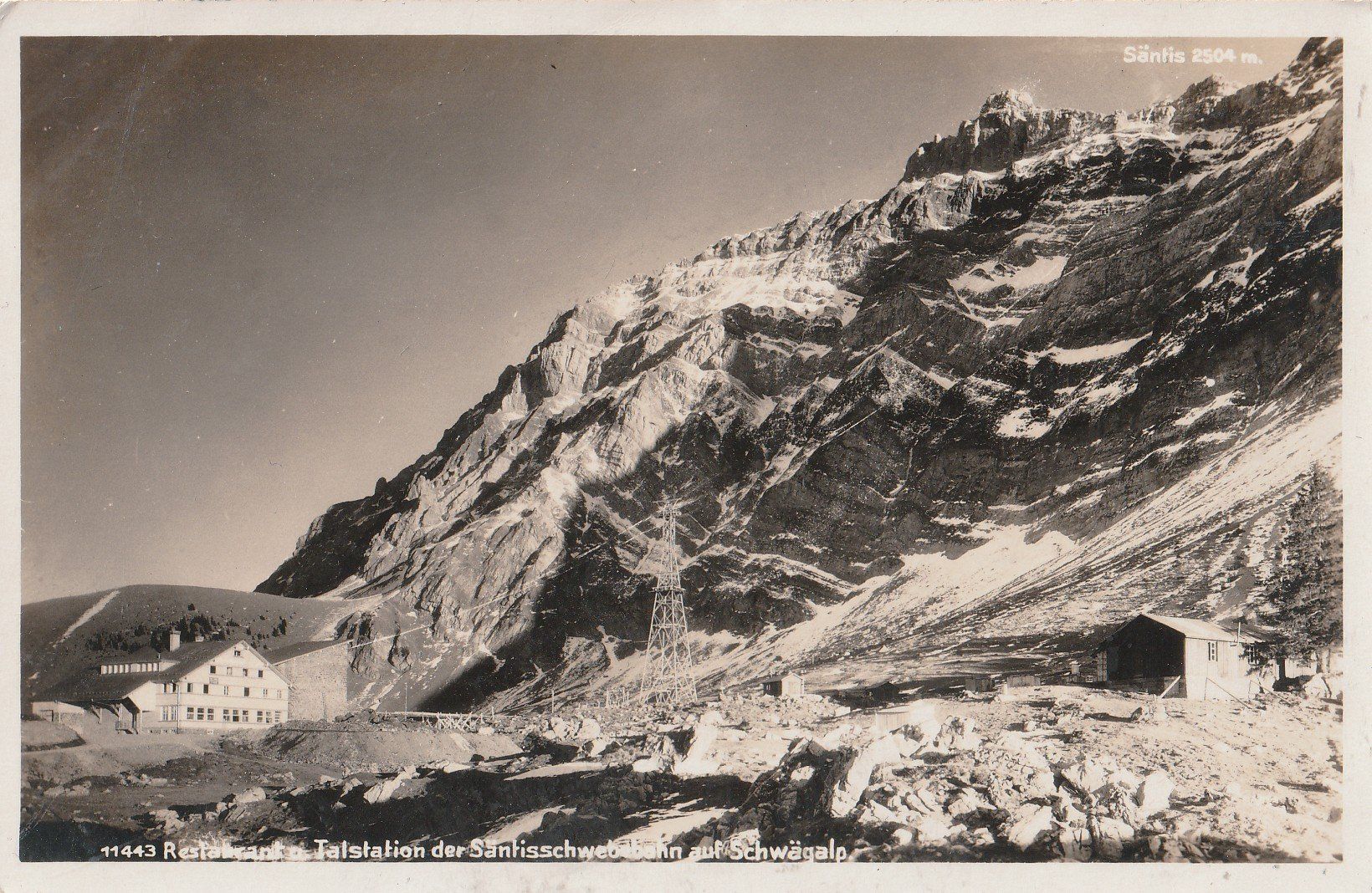 Cartoline postali: Schwägalp Talstation – Usato da Lumbrein venduto da made02