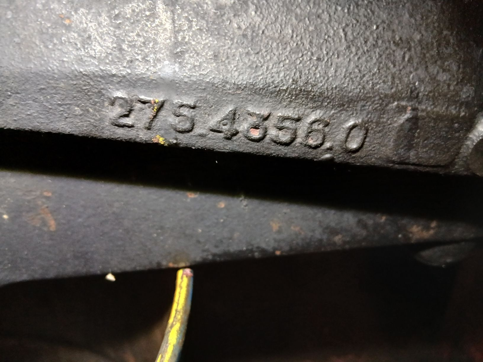 Hürlimann Traktoren: hürlimann h468 vorderachs Gehäuse – Gebraucht aus sünikon von SDF9898 2