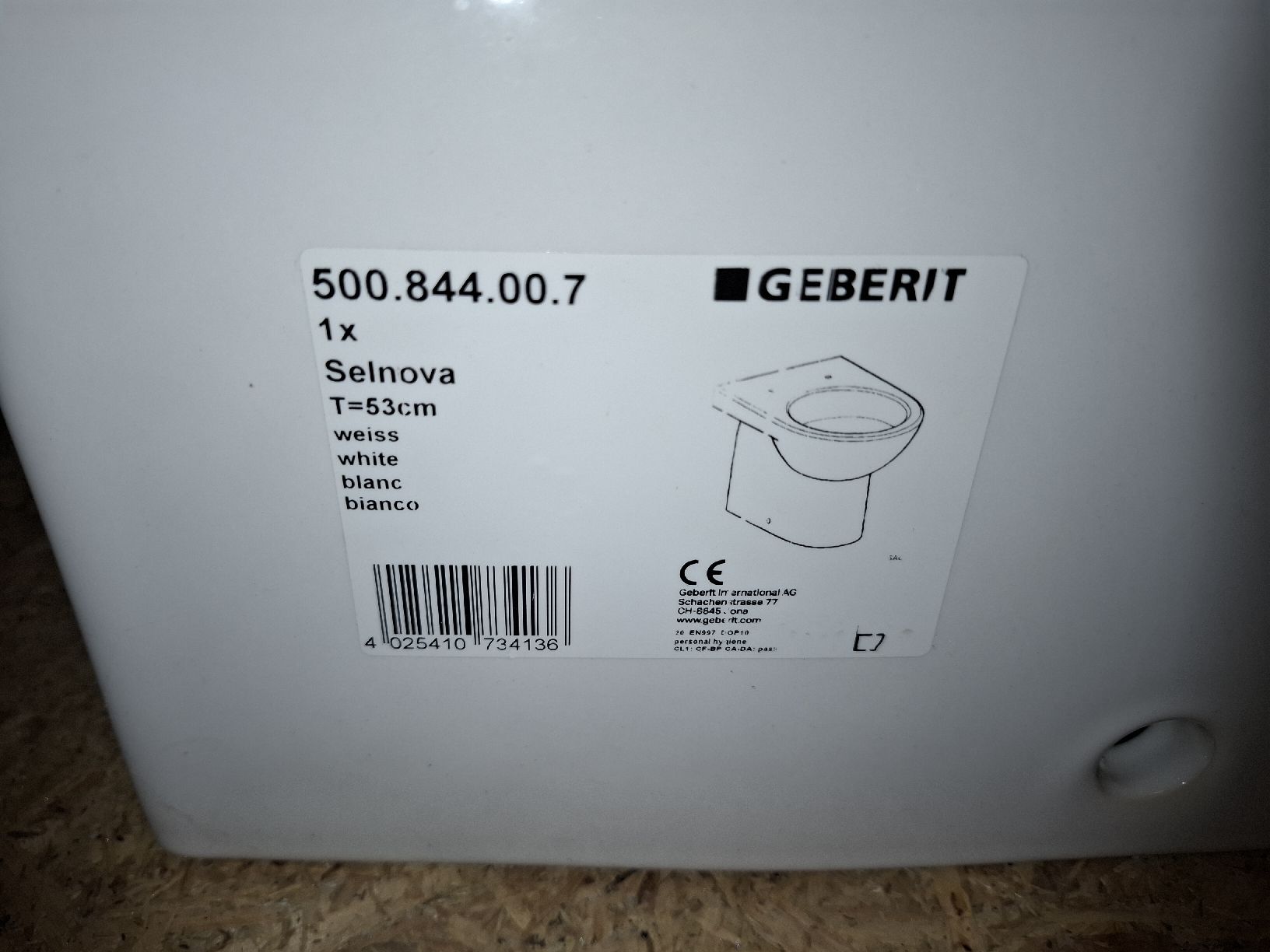 Geberit WC: Lagerräumung Standwc Spûhlkasten Geberit – Usato da Tuggen venduto da Sani-liquidation 6