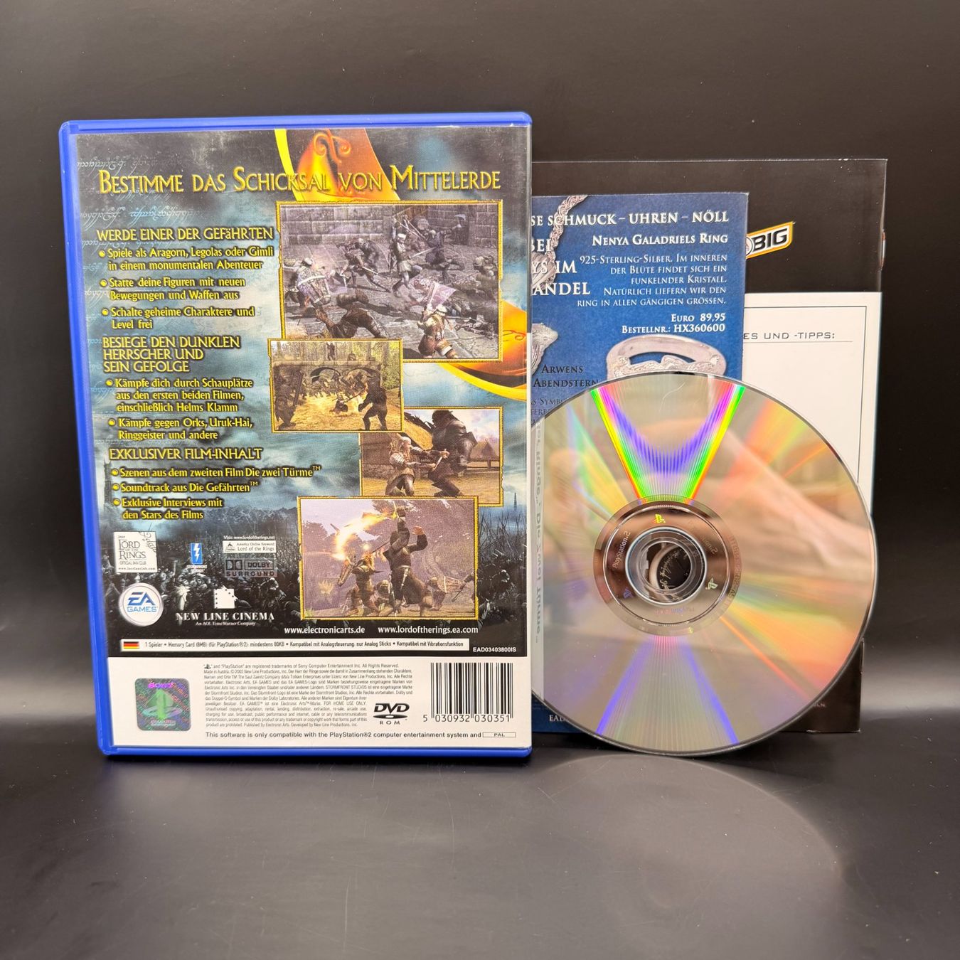 Herr der Ringe Die Zwei Türme Playstation 2 (Gebraucht) in Düdingen für ...