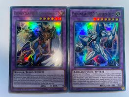 YuGiOh 2Top Helden | Elementarheld Grandmerge + TapfererNeos