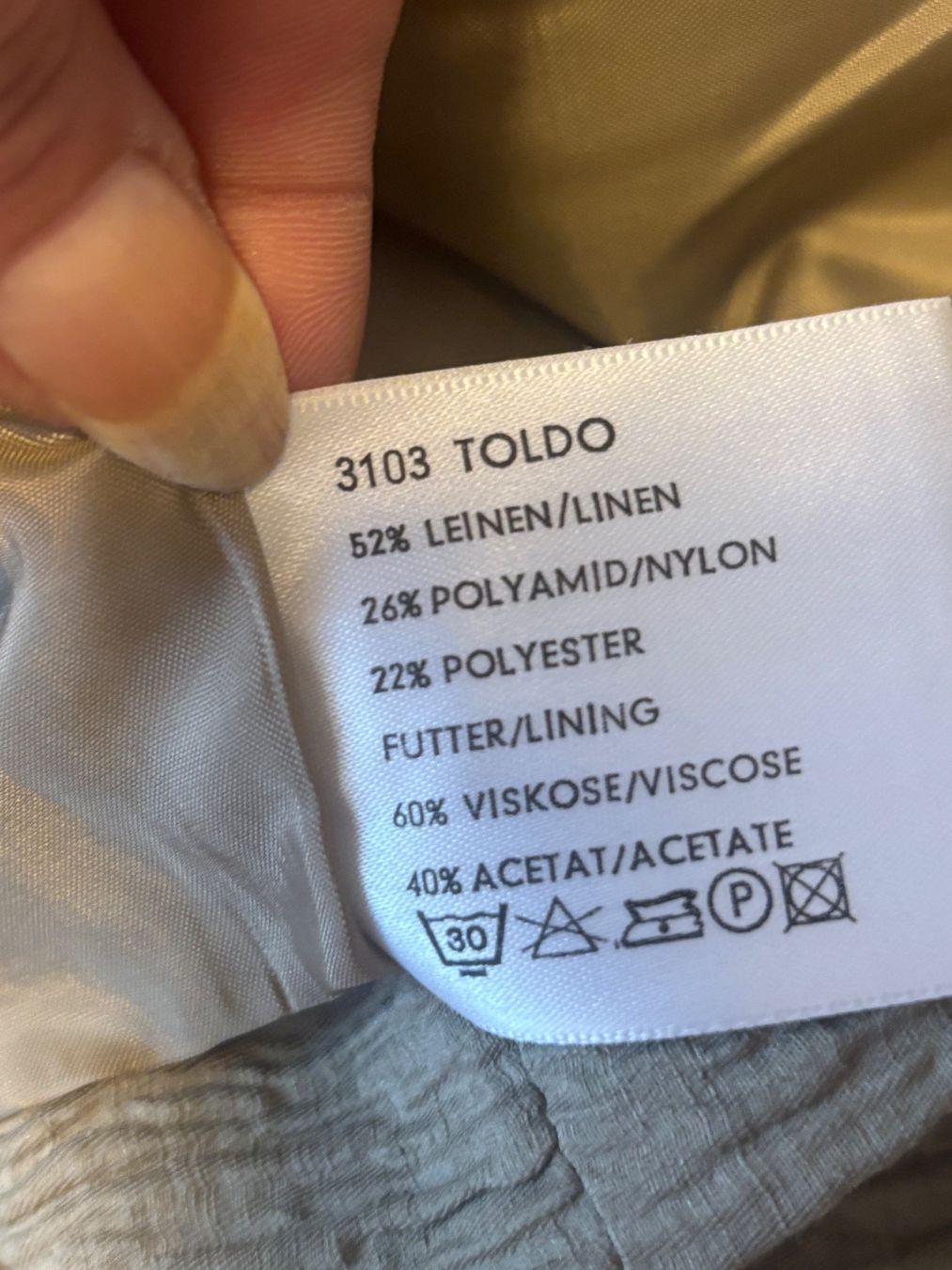 Annette Görtz Giacche: Annette Görtz Jacket Leinen – Usato da St. Margrethen SG venduto da dijanaO 8