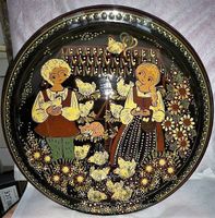 Wandteller Hühnerstall Berner Keramik