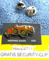 HISPANO SUIZA 1926 OLDI AUTO PIN GLASIERT mit SECURITY-CLIP