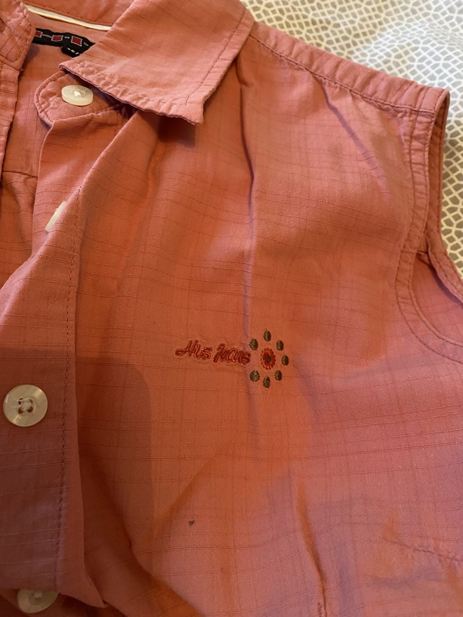 Blusen: HIS Damen Bluse Top Gr. S Orange – Gebraucht aus Zürich von yae56 1