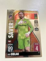 Match Attax Jan Oblak Super Saver Karte Top Zustand