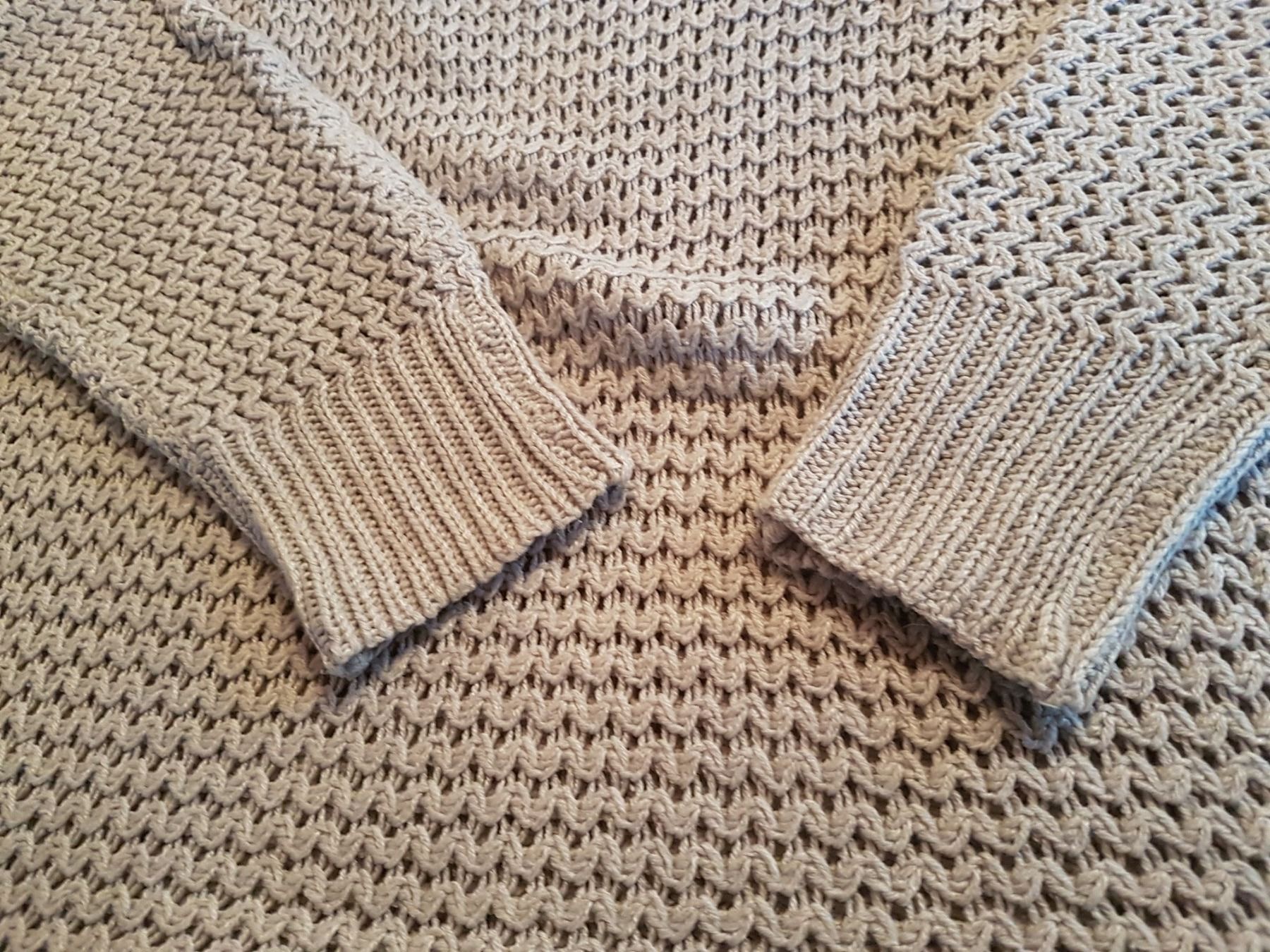 Pullover & Sweatshirts: Pull ajouré taille M marque Chicorée – Gebraucht aus Villiers von san_jn5w 3
